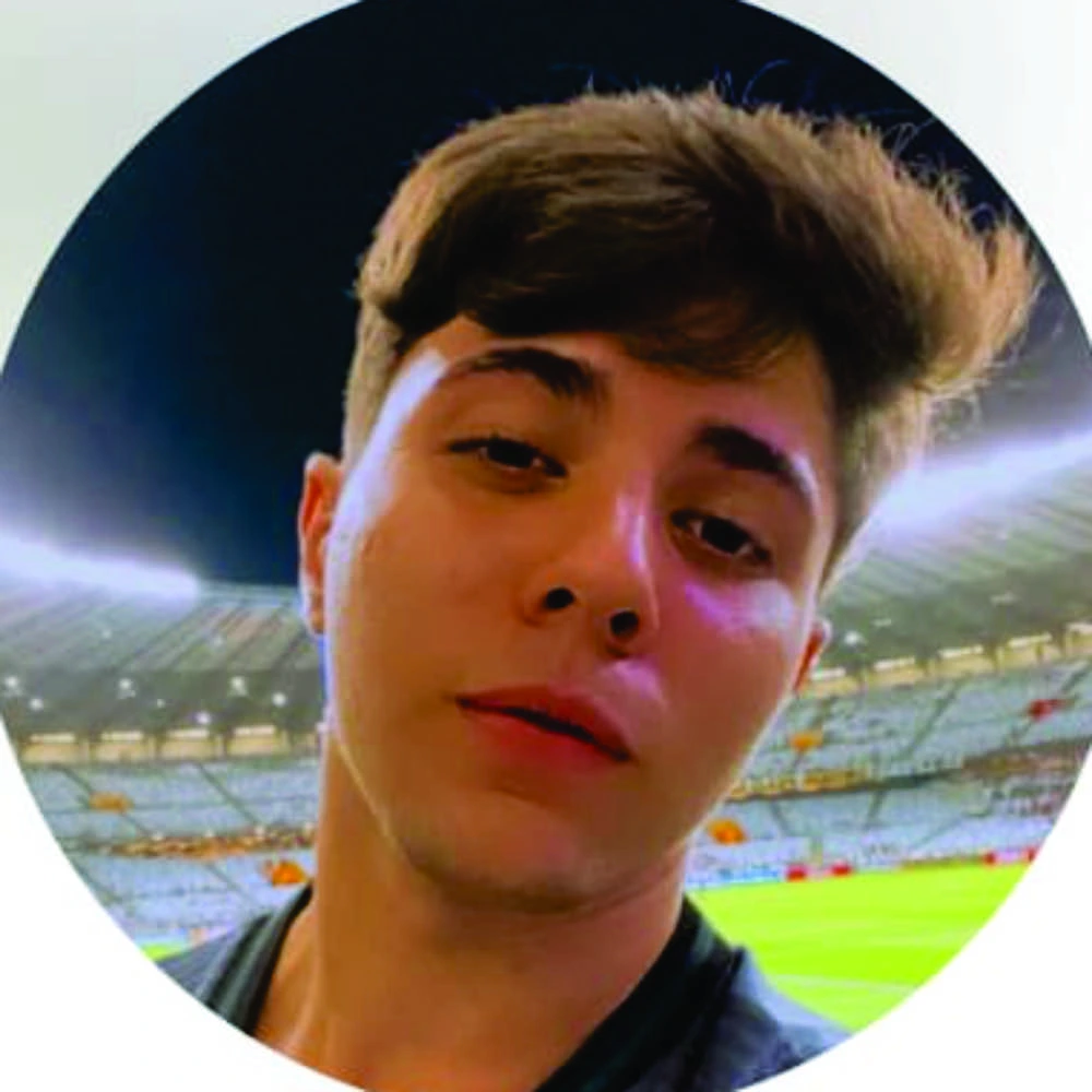 Foto do Vitor, ex-aluno