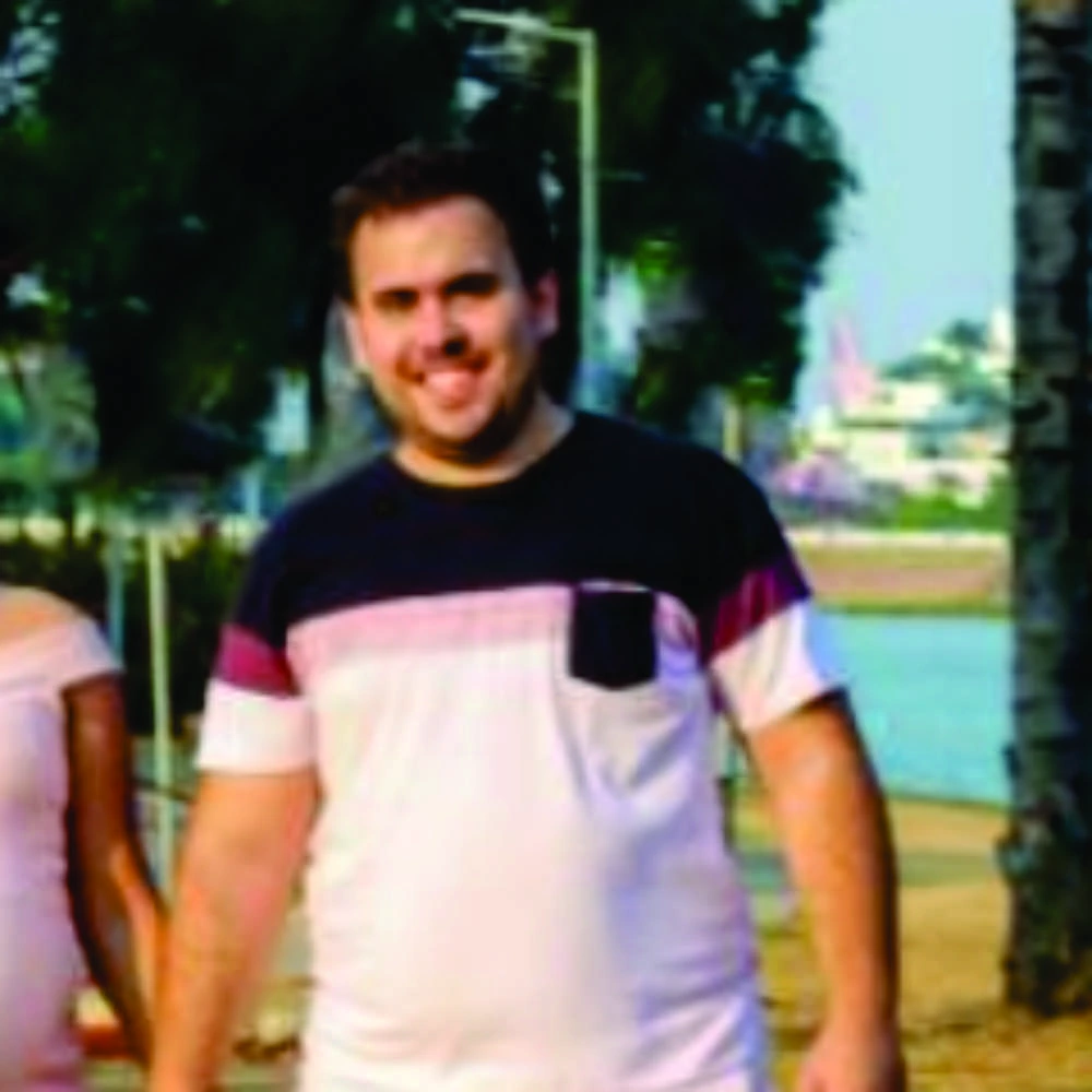 Foto do Abel, ex-aluno e atual professor de Física